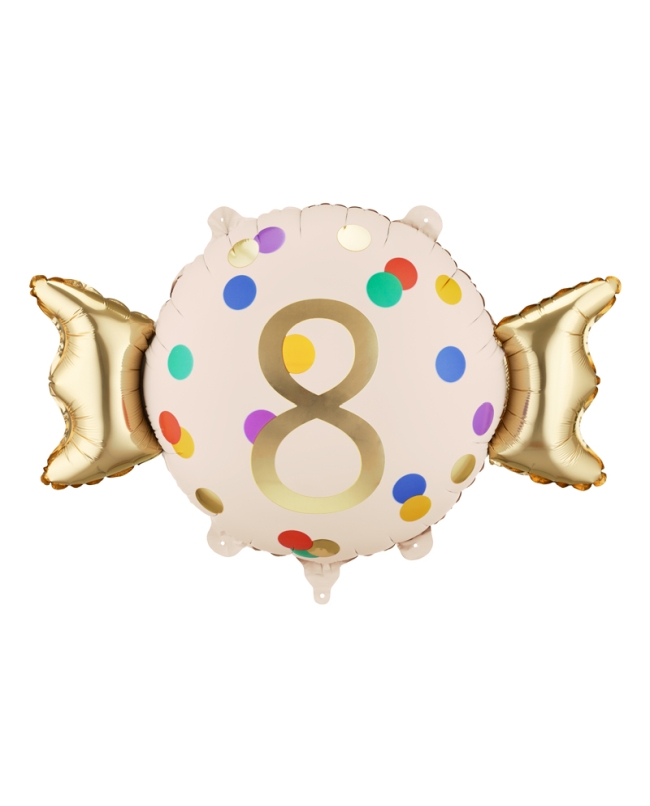 Globo Foil Caramelo 8 61X37cm ***OFERTA DTO NO ACUMULABLE
