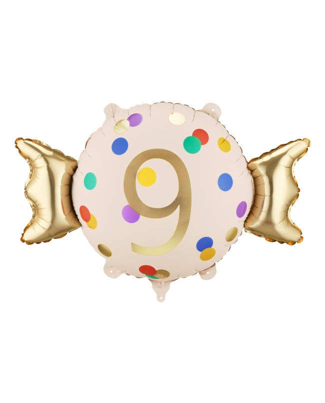 Globo Foil Caramelo 9 61X37cm ***OFERTA DTO NO ACUMULABLE