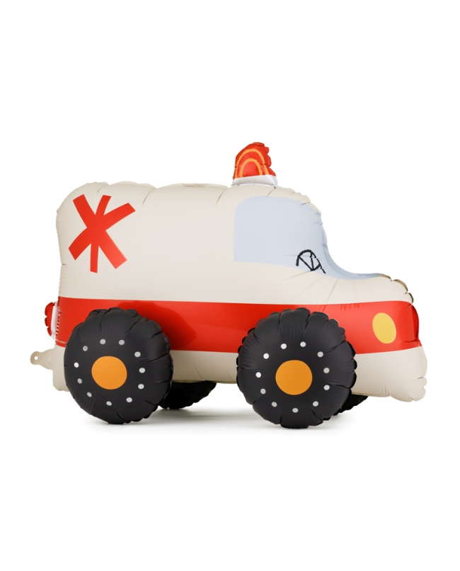 Globo Foil Pie Ambulancia 68X48cm ***OFERTA DTO NO ACUMULABLE