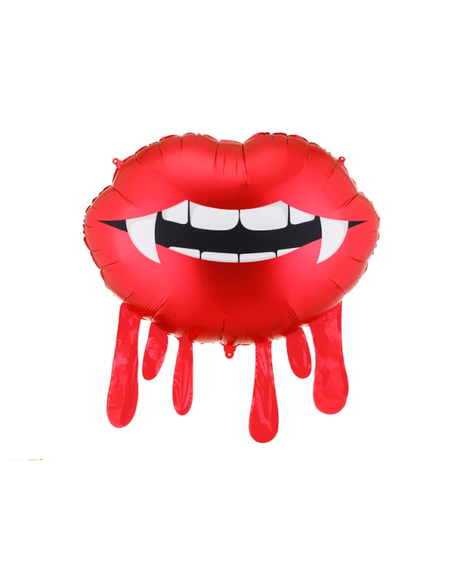 Globo Foil Labios Sangrantes 92X60cm ***OFERTA DTO NO ACUMULABLE