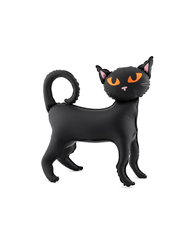 Globo Foil Pie Gato Negro 45X48cm ***OFERTA DTO NO ACUMULABLE