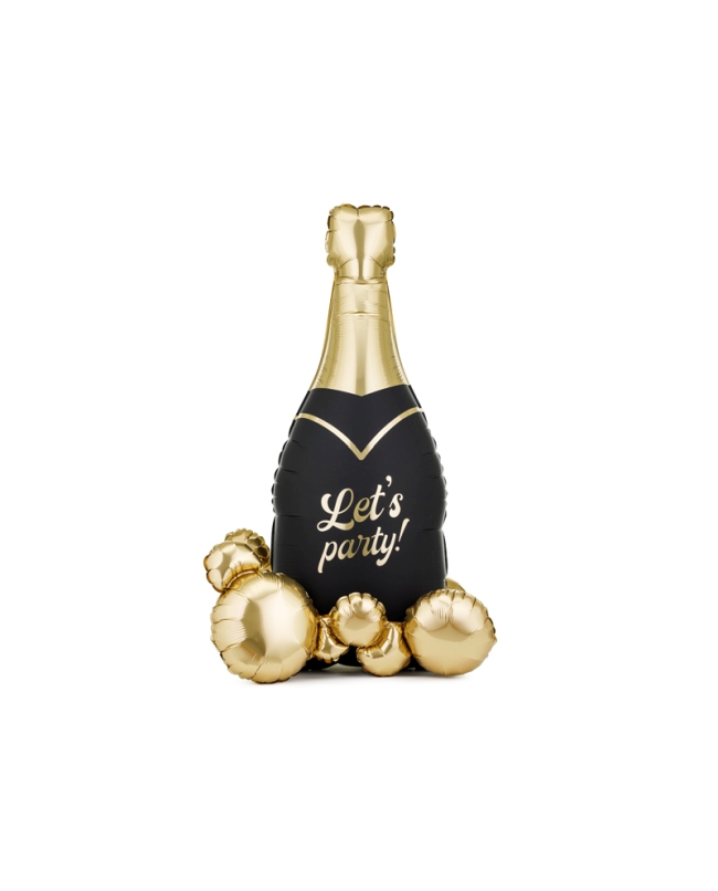Globo Foil Pie Botella Burbujas 79X114cm ***OFERTA DTO NO ACUMULABLE
