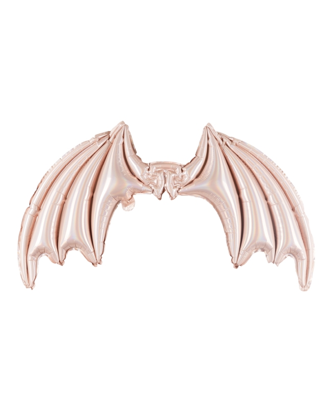 Globo Foil Alas Murcielago Rosa Holografico 85 X 50cm ***OFERTA DTO NO ACUMULABLE