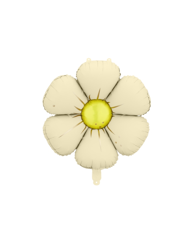 Globos Foil Guirnalda Margaritas Crema 65cm ***OFERTA DTO NO ACUMULABLE