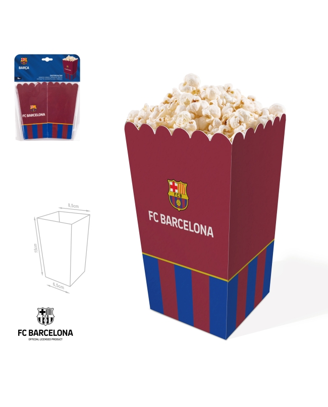 Cajas Palomitas Fc Barcelona Escudo ***OFERTA DTO NO ACUMULABLE