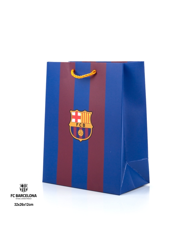 Bolsa Reg. Fc Barcelona Franjas 26X12X2 Med ***OFERTA DTO NO ACUMULABLE