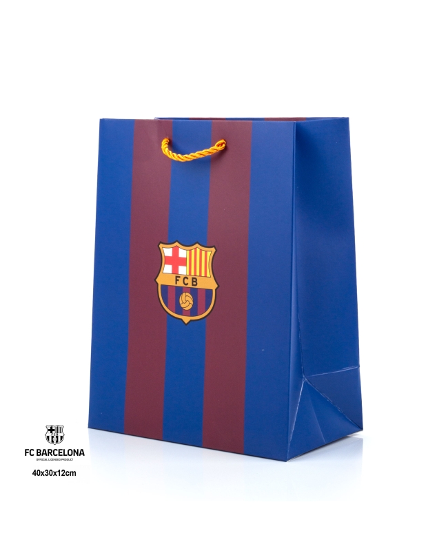 Bolsa Reg. Fc Barcelona Franjas 30X12X40 Gr ***OFERTA DTO NO ACUMULABLE