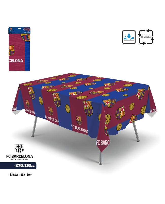 Mantel FC Barcelona 270 x 132cm ***OFERTA DTO NO ACUMULABLE