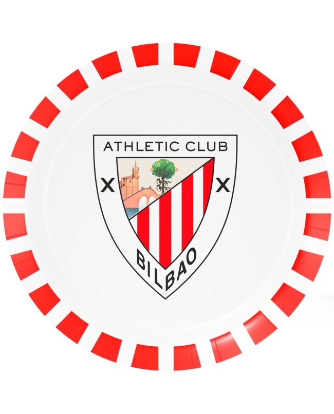 8 Platos Athletic de Bilbao 23cm