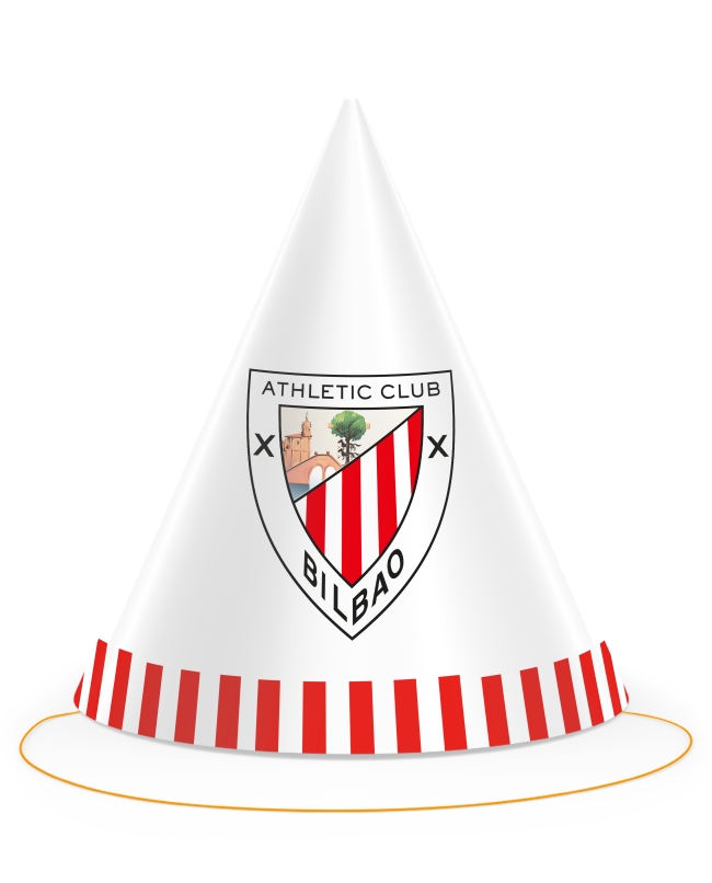 6 Gorros Athletic de Bilbao 11 x 16cm