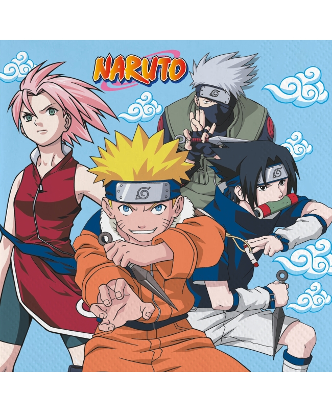 Servilletas 33cm Naruto
