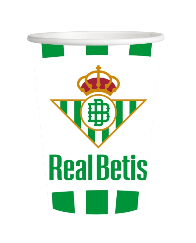 8 Vasos Real Betis 250ml