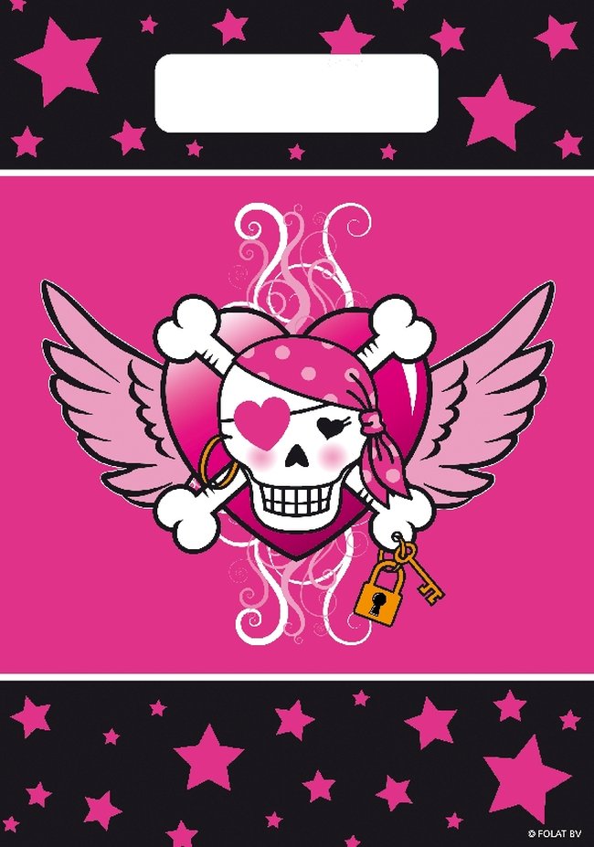 OUTLET: Bolsas Plast Pirata Girl**Oferta No acumulable