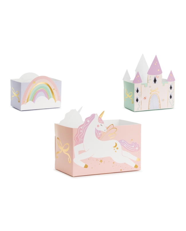 Cajas Snacks Castillo Y Unicornio ***OFERTA DTO NO ACUMULABLE