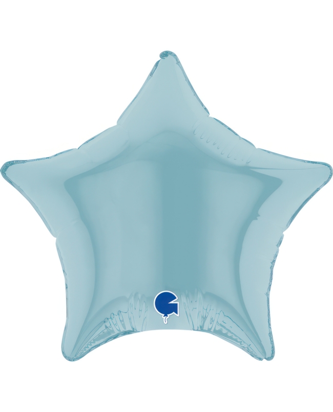 4/10cm Micro Estrella Azul Pastel