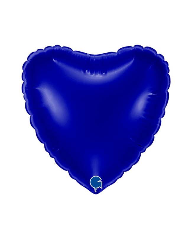 9/23cm Mini Corazon Azul Marino