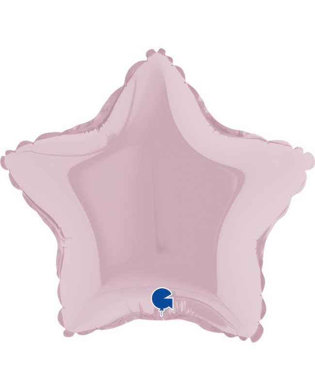 9/23cm Mini Estrella Rosa Pastel