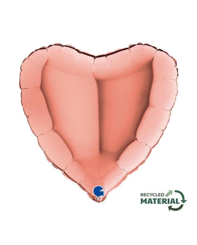 18/46cm Corazon Rosa Dorado (0,014m3)