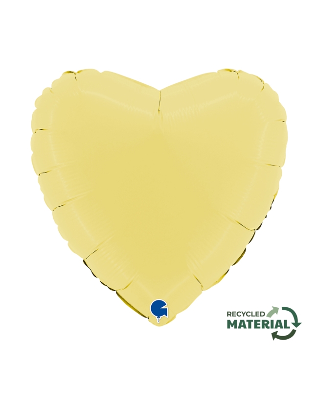 18/46cm Corazon Amarillo Mate (0,014m3)