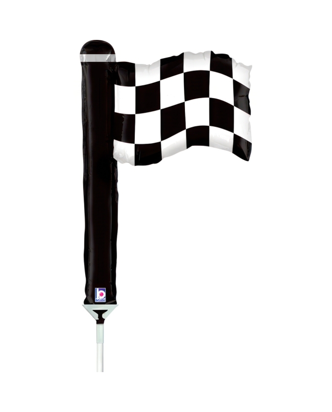 Mini Forma Bandera Carreras Coches