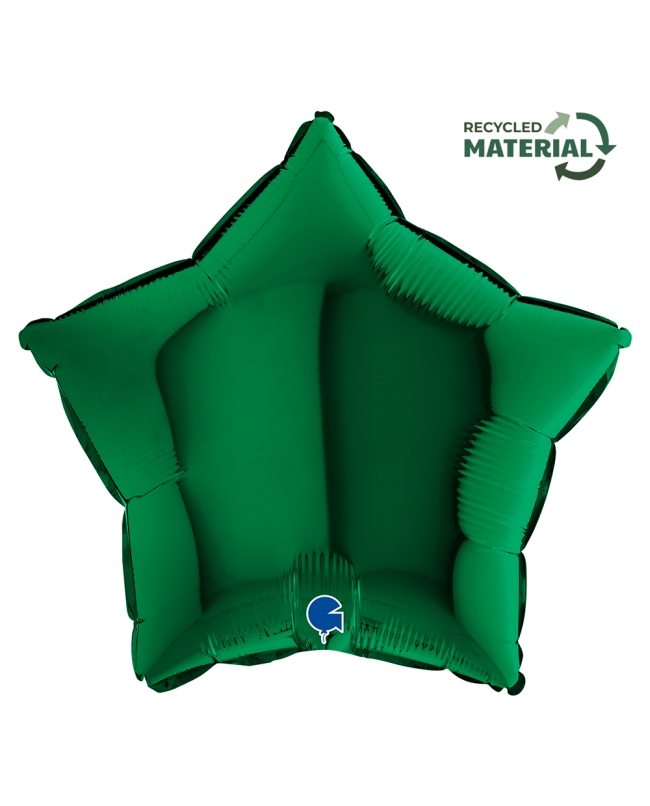 18/46cm Estrella Verde Oscura 42X40cm (0,014m3)