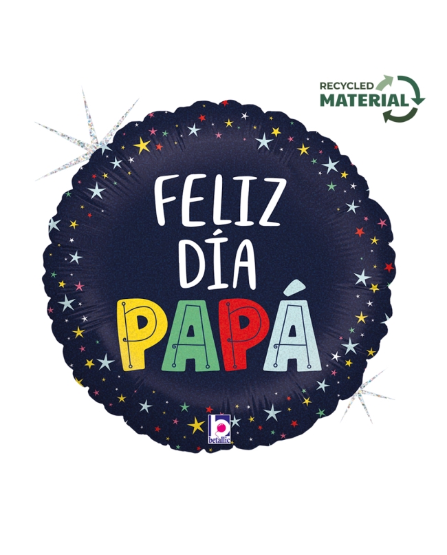 18/46cm Feliz Dia Papa Estrellas (0,015m3)
