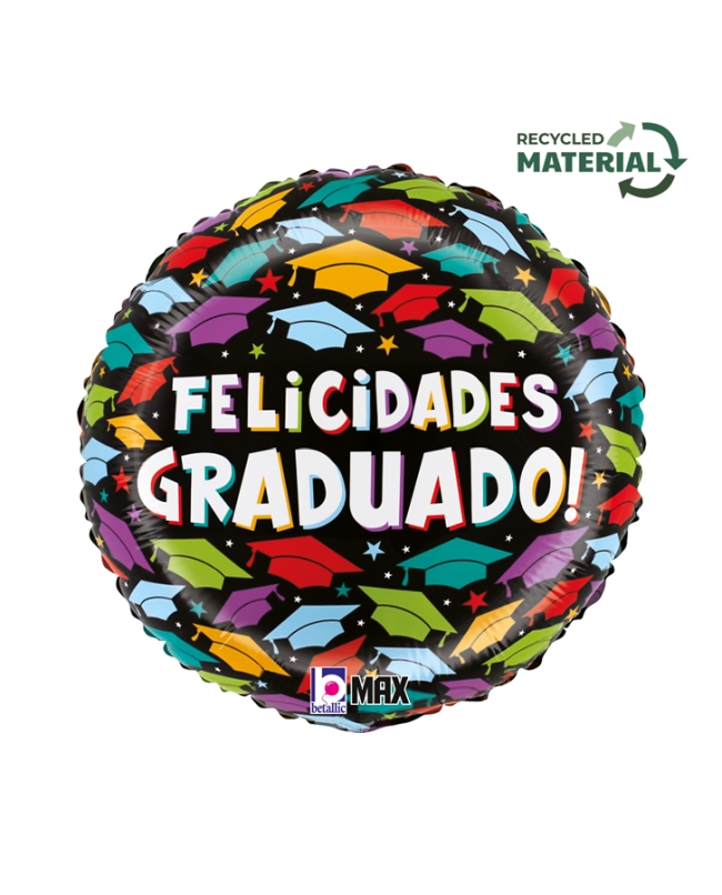 18/46cm Felicidadesgraduado Gorros (0,015m3)