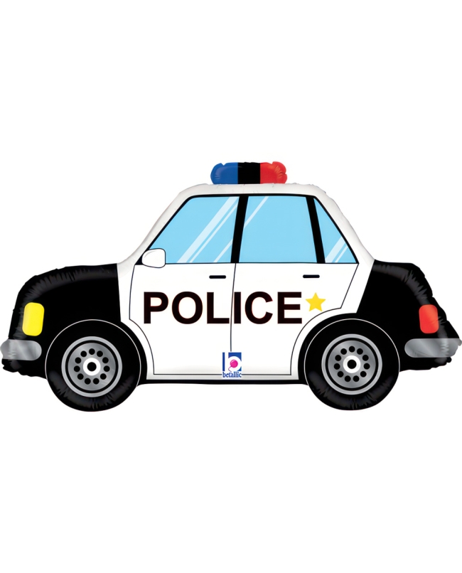 Forma Coche Policia 80 X 43cm (0,038m3)