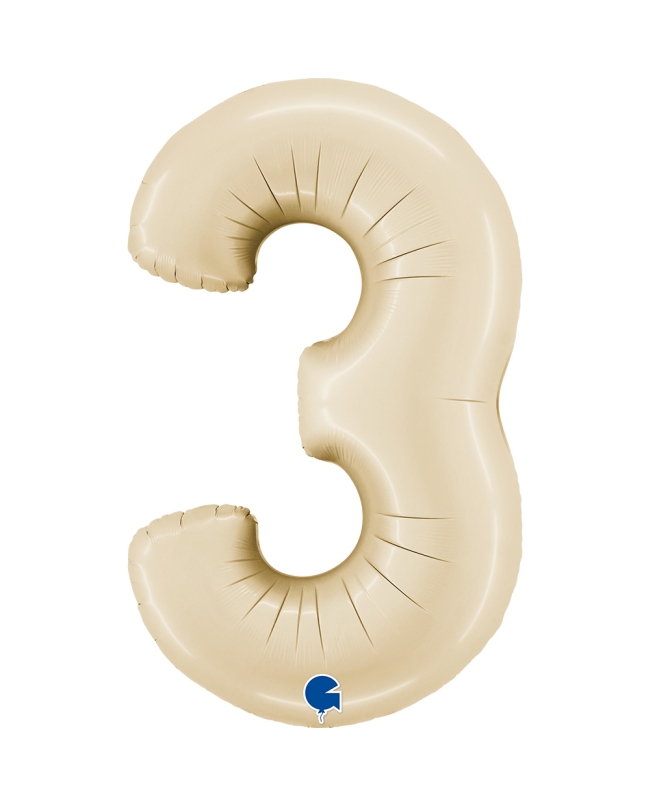 Forma Numero 3 Satin Crema 57X94cm (0,056m3)