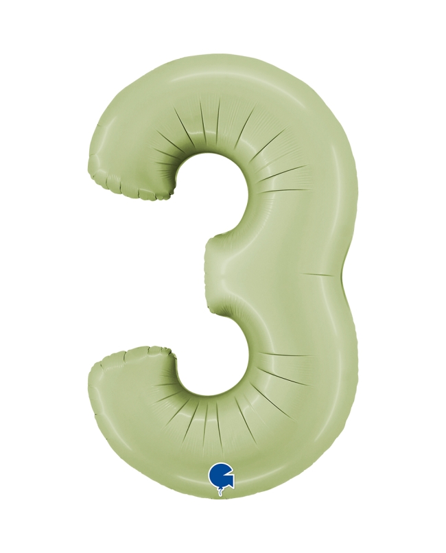 Forma Numero 3 Satin Verde Oliva 57X94cm (0,056m3)