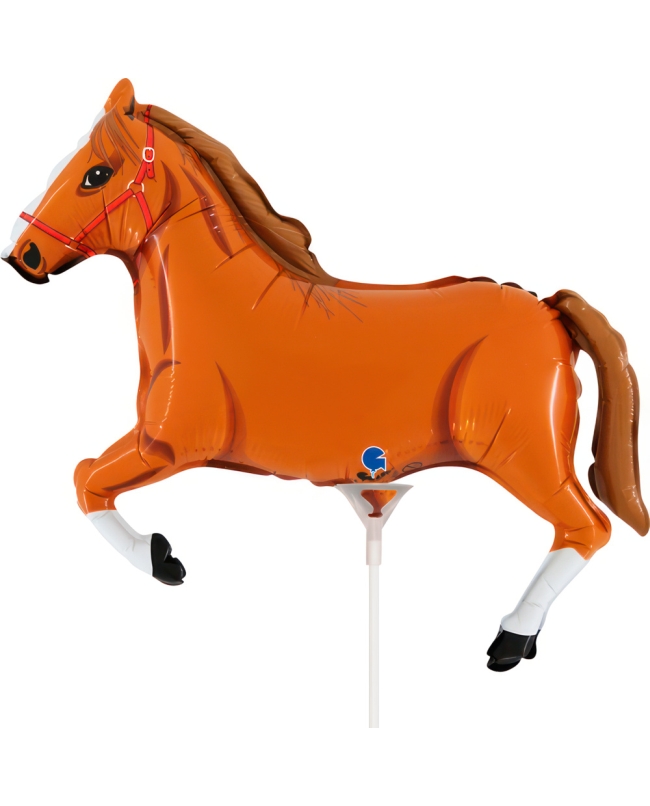 Mini Forma Caballo Marron 