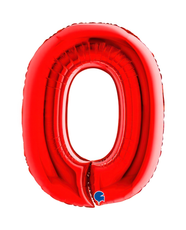 Forma Numero 0 Rojo 71X90cm (0,079m3)