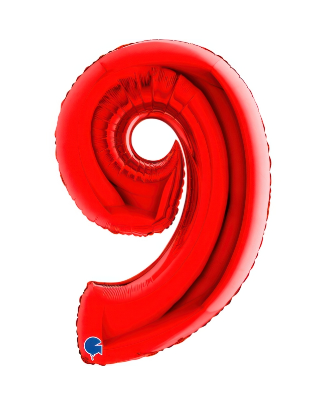 Forma Numero 9 Rojo 61X93cm (0,071m3)