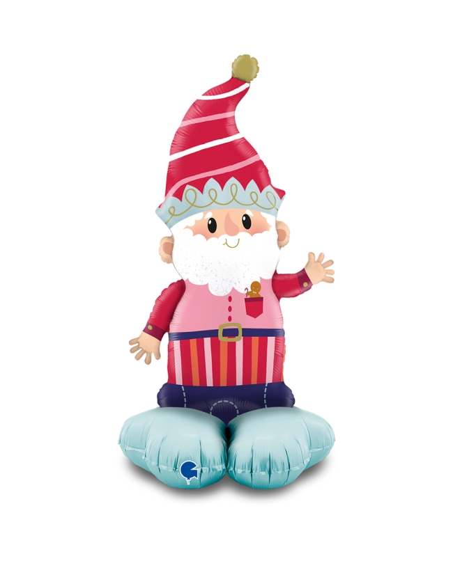 Super Forma Pie Elfo Papa Noel 67X133X58cm (Aire)