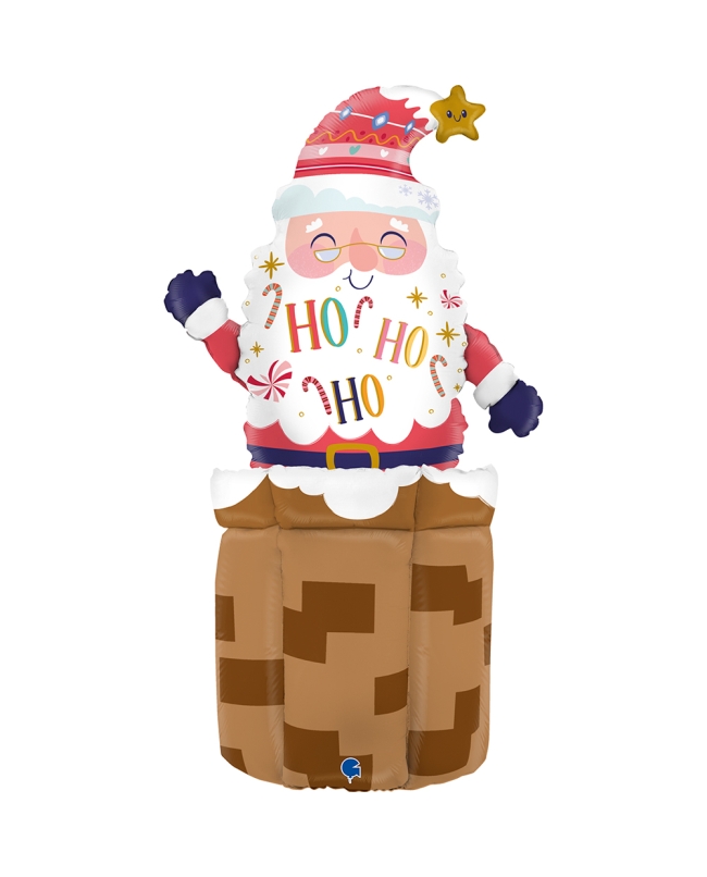Super Forma Pie Adorable Papa Noel 38X71X27 cm (Aire)