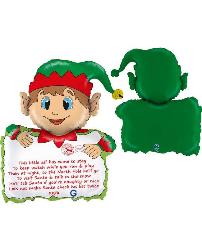 Forma Elfo Navidad 54X63cm