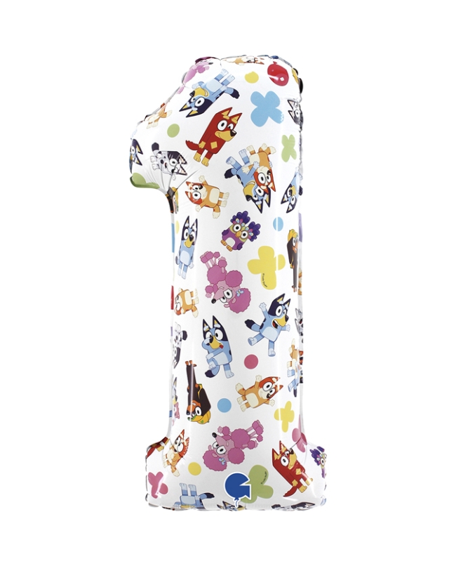 Forma Numero 1 Bluey 33X71cm (0,030m3)