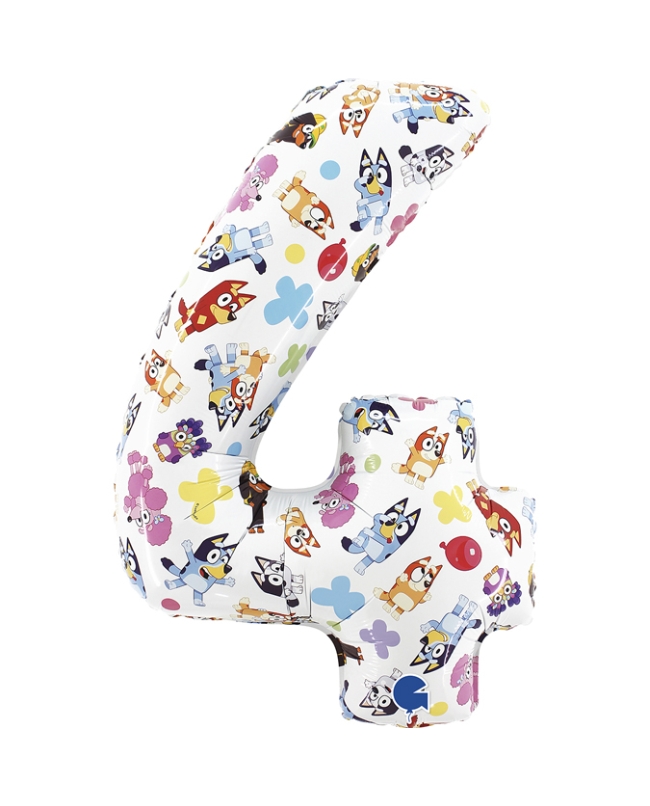 Forma Numero 4 Bluey 52X72cm (0,025m3)