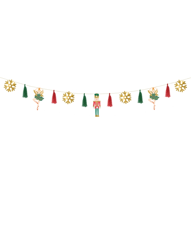 Guirnalda Papel Cascanueces 2m ***OFERTA DTO NO ACUMULABLE