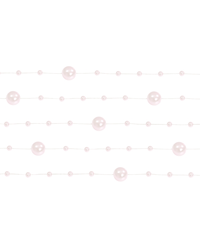 Guirnaldas Perlas Rosa Claro 1.3m ***OFERTA DTO NO ACUMULABLE