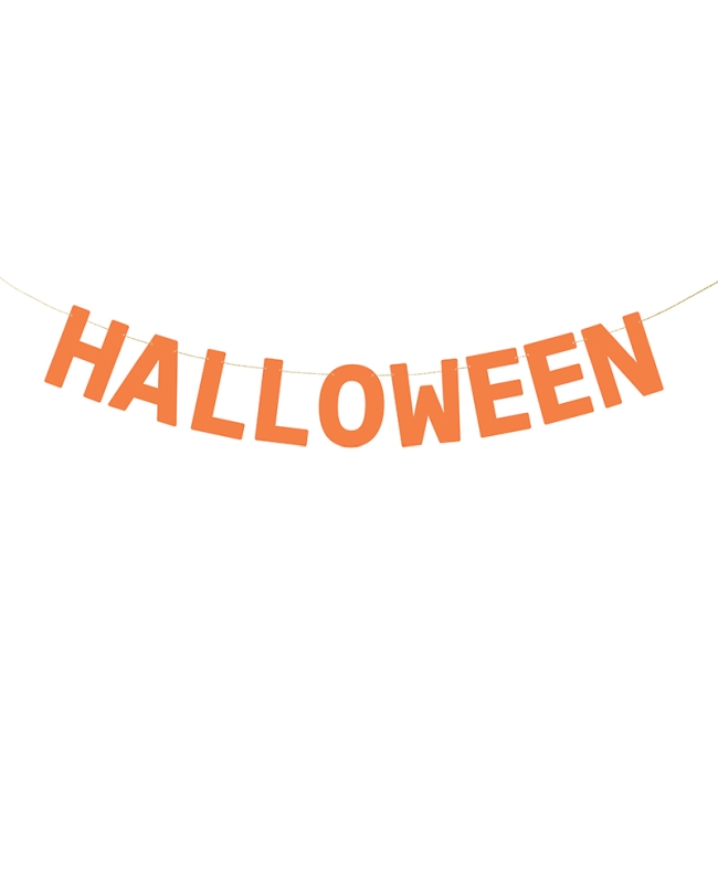 Guirnalda Halloween Naranja 2,5m ***OFERTA DTO NO ACUMULABLE