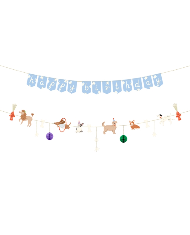 Guirnalda Happy Bday Perros 210cm ***OFERTA DTO NO ACUMULABLE