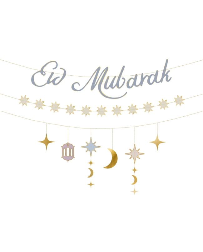 Guirnalda Eid Mubarak 200cm ***OFERTA DTO NO ACUMULABLE