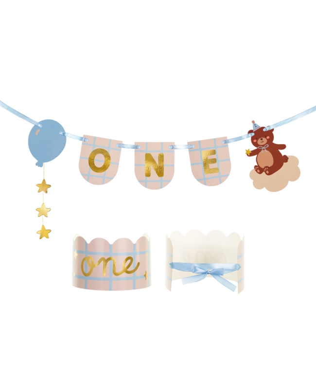 Corona Y Guirnalda Silla Oso 50X20.5cm ***OFERTA DTO NO ACUMULABLE