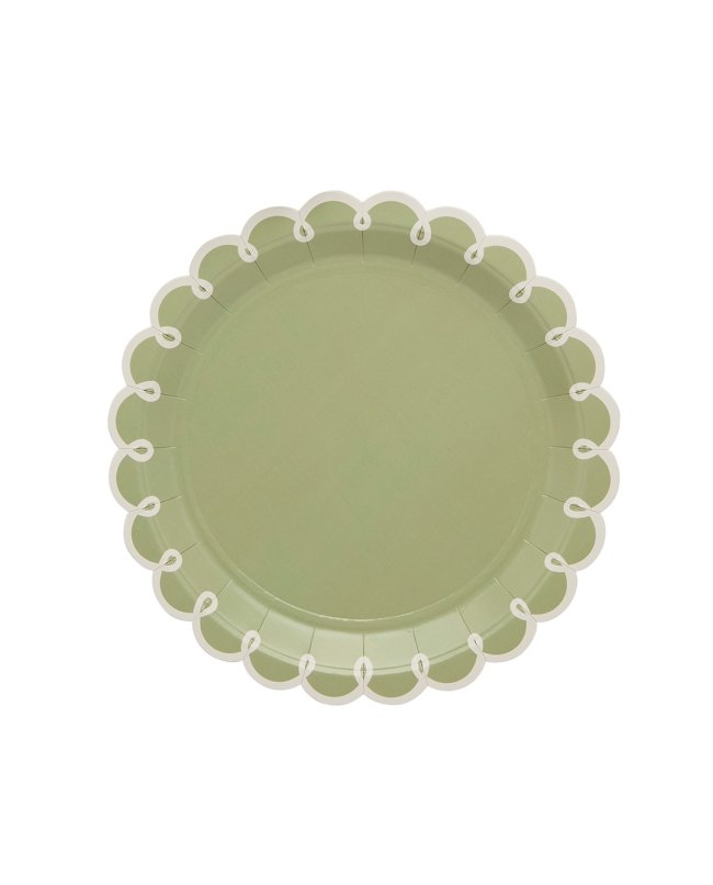Platos Papel Botanica
