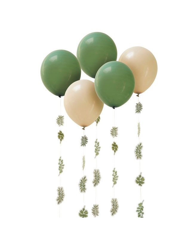 Globo Latex 30cm Botanica Y Tiras