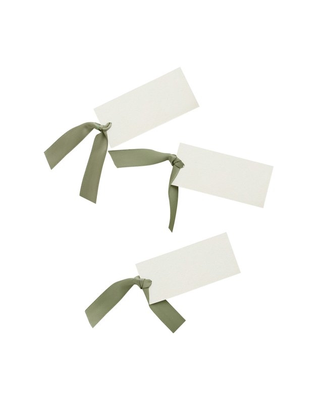 Tarjeta Mesa Saten Verde