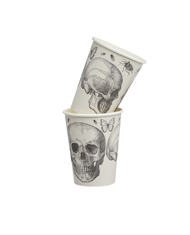 Vasos Papel Calavera