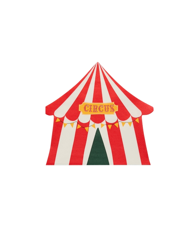 Servilletas Forma 16 X 16,5cm Circo