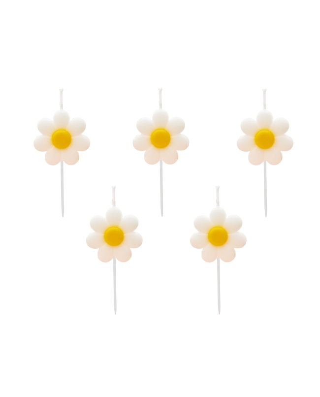 Velas Forma Margarita 3,5 X 7,5cm